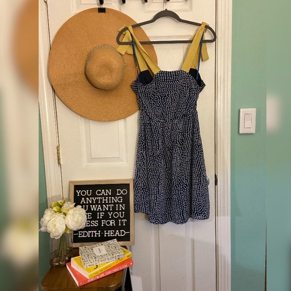 Polka-dot tie strap dess - Picture 2 of 2